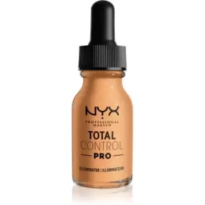 Image of NYX Professional Makeup Total Control Pro Illuminator Liquid Highlighter Shade 02 - Warm 13 ml