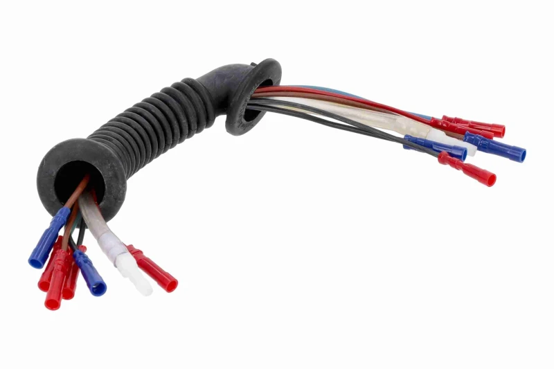 Image of VEMO V40-83-0013 Repair Set, harness Right Rear, with hose, with bellow Repair Set,harness (4321)