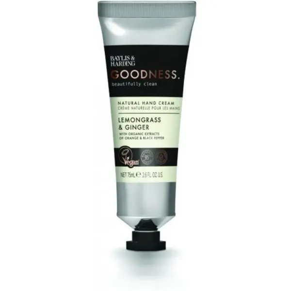 Image of Baylis & Harding Lemongrass & Ginger Hand Cream 75ml