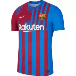 image of Nike Barcelona Match Home Shirt 2021 2022 - Blue