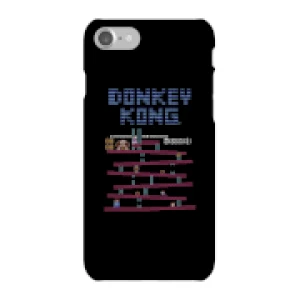 image of Nintendo Donkey Kong Retro Phone Case - iPhone 7 - Snap Case - Gloss