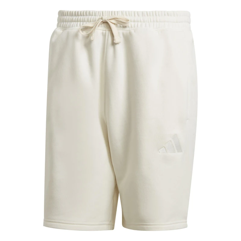 Image of adidas ALL SZN Fleece Shorts Mens Fleece Shorts S White 47446501350