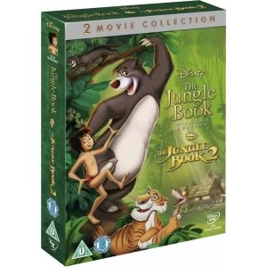 Image of The Jungle Book 1 and 2 DVD