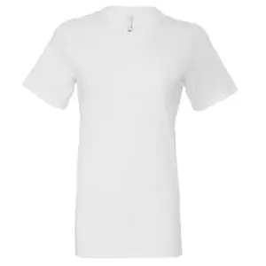 image of Bella + Canvas Womens/Ladies Jersey Short-Sleeved T-Shirt (L) (White)