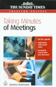 Image of Taking Minutes of Meetings by Joanna Gutmann Paperback