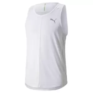 image of Puma Run Graphic Vest Mens - White