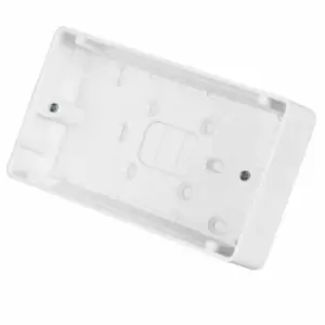 Image of Mk By Honeywell - 2 Gang 30mm Surface Box - White