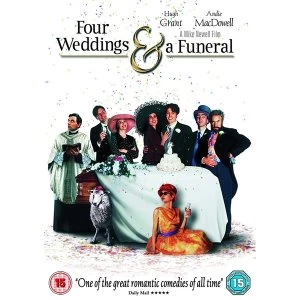 image of Four Weddings And A Funeral DVD