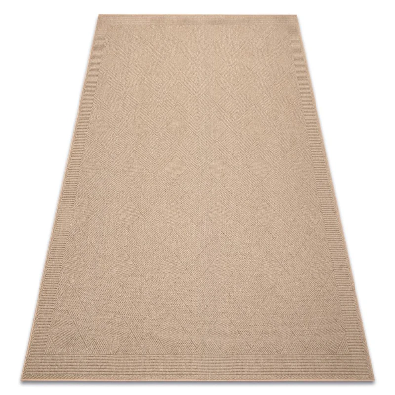 Image of RugsX Villa Rug in Beige Size: 80cm x 150cm Beige Unisex 80cm x 150 cm