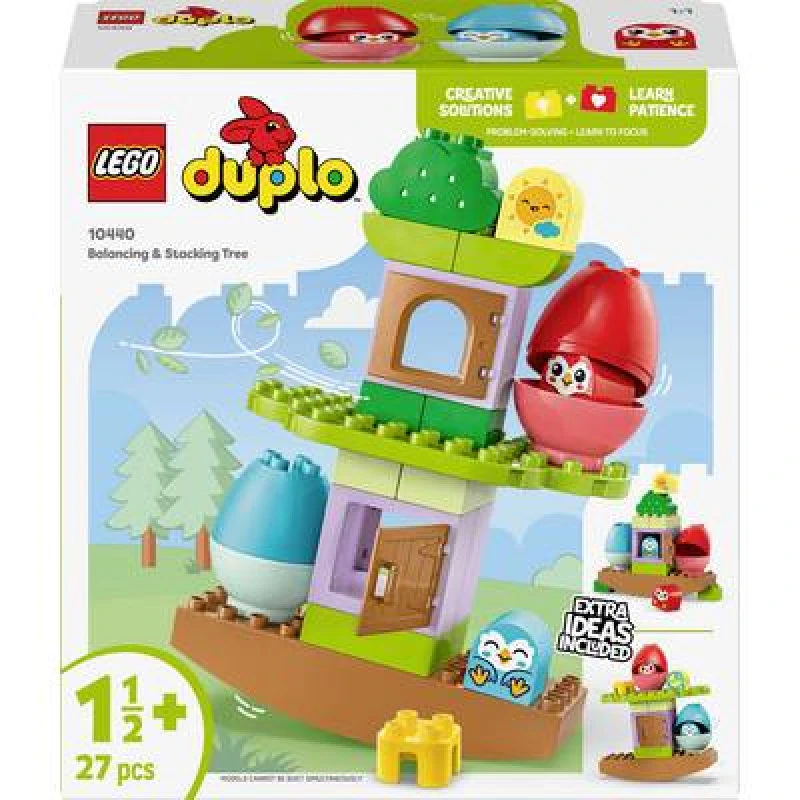 Image of LEGO LEGO DUPLO My First Balancing & Stacking Tree Toy Set 10440