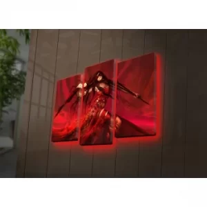 Image of 3PATDACT-14 Multicolor Decorative LED Lighted Canvas Painting (3 Pieces)