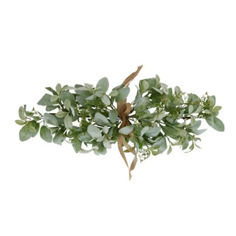 Image of Winter Spray Arrangement With Lambs Ear And Wax Flower