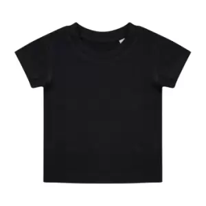 Image of Larkwood Babies Organic T-Shirt (18-24 Months) (Black)