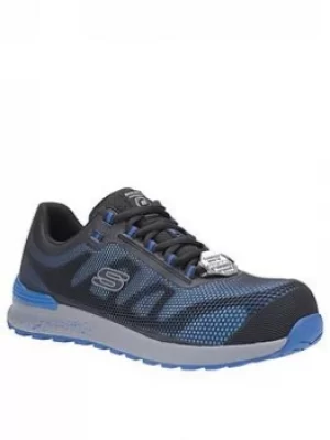 Image of Skechers Bulkin Trainer, Black, Size 7, Men