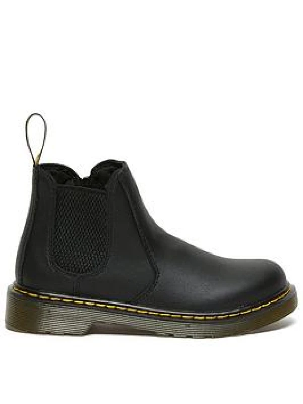 Image of Dr Martens Black 2976 Junior boots Black UK 3 (EU 36)