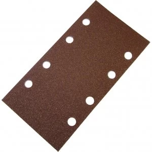 Image of Faithfull Punched Clip On 1/3 Sanding Sheets 93mm x 230mm Assorted Pack of 5