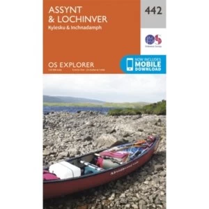 Image of Assynt and Lochinver by Ordnance Survey (Sheet map, folded, 2015)