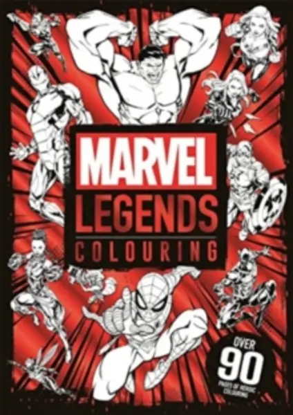 Image of Marvel Legends Colouring Paperback / softback