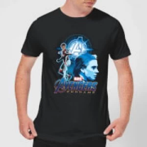 image of Avengers: Endgame Widow Suit Mens T-Shirt - Black