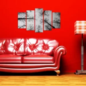 Image of 5MX-23 Multicolor Decorative MDF Painting (5 Pieces)