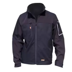 Image of Result Mens Sabre Stretch Work Performance Jacket (4XL) (Navy Blue)