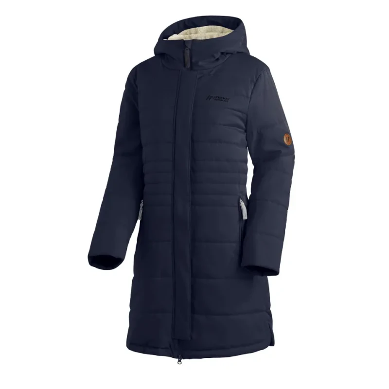 Image of Womens coat Maier Sports Laerke 2.0 Bleu Female 40
