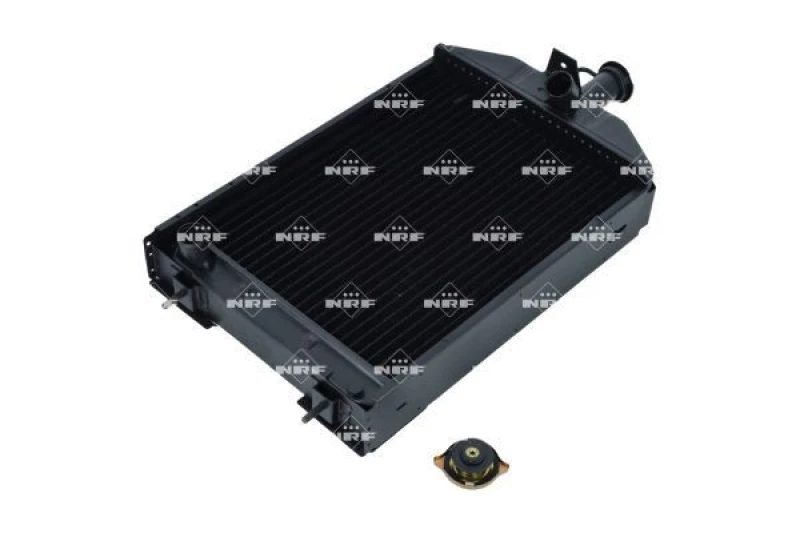 Image of NRF 52189 Engine radiator EASY FIT Brazed cooling fins, Copper, with lid Copper Radiator,engine cooling (470)