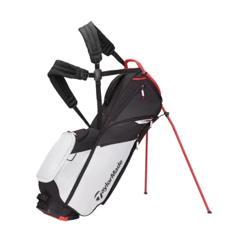 image of TaylorMade 2021 Flextech Lite Stand Bag - gray/red