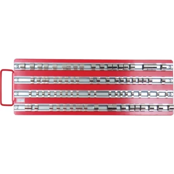 Image of Socket Rail Tray 1/4",3/8" & 1/2" Sq. Dr. 80-Pce