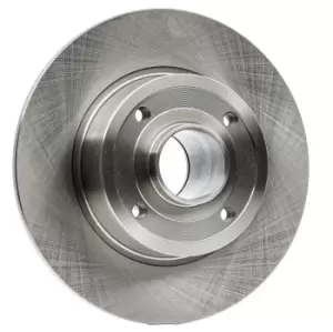 Image of VALEO Brake disc 197308 Brake rotor,Brake discs RENAULT,DACIA,Clio III Schragheck (BR0/1, CR0/1),TWINGO II (CN0_),MEGANE II Coupe-Cabriolet (EM0/1_)