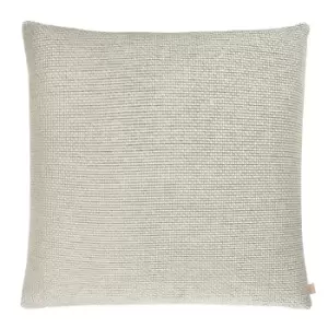 Image of Zeus Jacquard Cushion Opal, Opal / 55 x 55cm / Polyester Filled