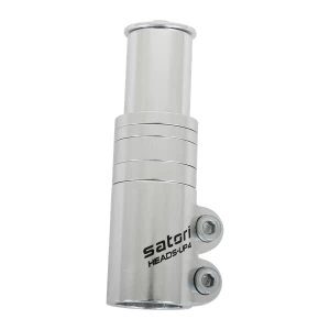 Image of ETC Stem Raiser Alloy 28.6mm X 117mm Silver