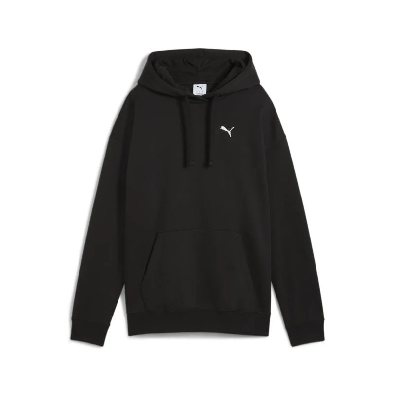 Image of Puma Womens hooded sweatshirt Puma ESS Relaxed Noir Female M
