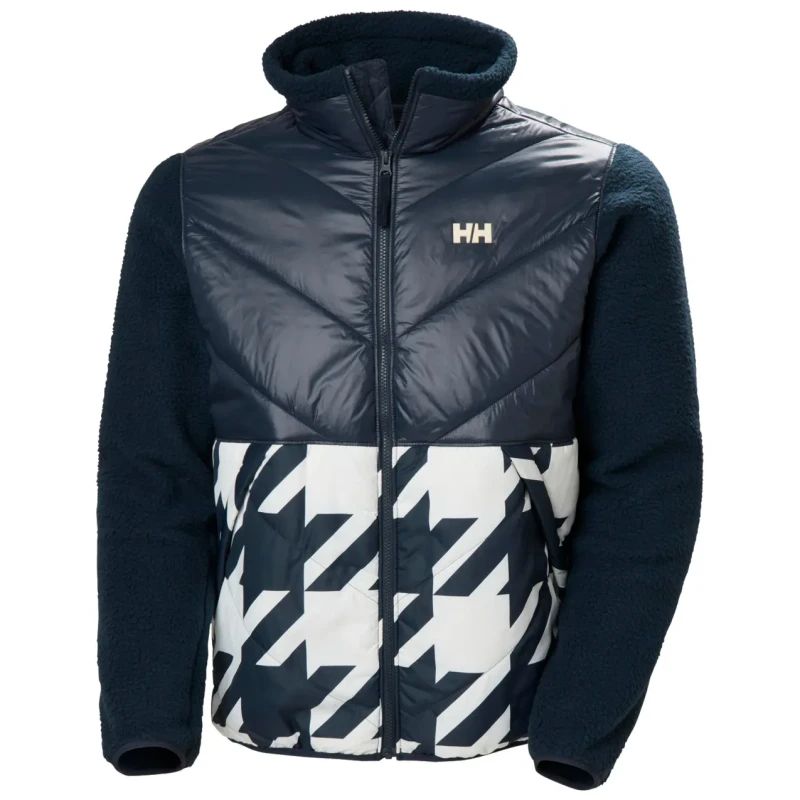 Image of Helly Hansen Down jacket Helly Hansen Village Hybrid Bleu Male 2XL