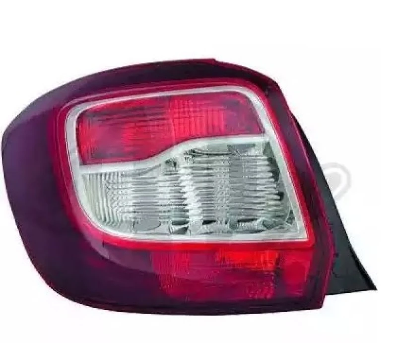 Image of DIEDERICHS 4456491 Rear light Left, PY21W Combination Rearlight (391)