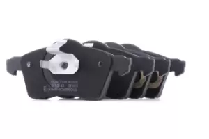 Image of RIDEX Brake pad set VW 402B0370 7D0698151,7D0698151E