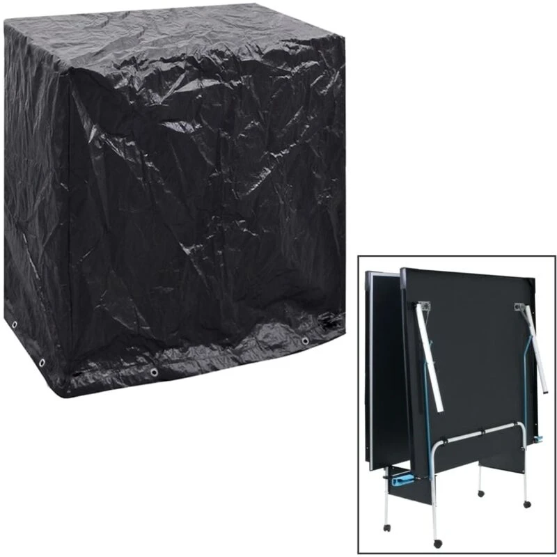 Image of vidaXL Garden Furniture Cover Tabletennis Table 8 Eyelets 160x55x182cm Patio