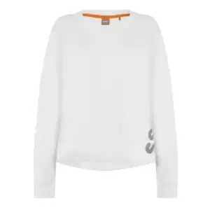 Image of Boss Etalex Sweater - White