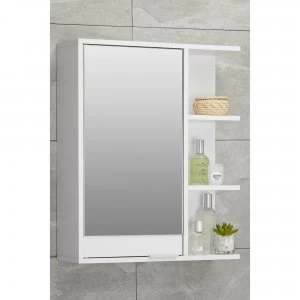 image of Griffin Single Door Mirrored Cabinet