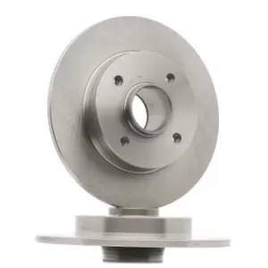 Image of RIDEX Brake disc PEUGEOT,CITROEN 82B0396 4246Z9,424934,E169195 Brake rotor,Brake discs,Brake rotors E169506,E169510,1619237880,424634,E169195,E169506
