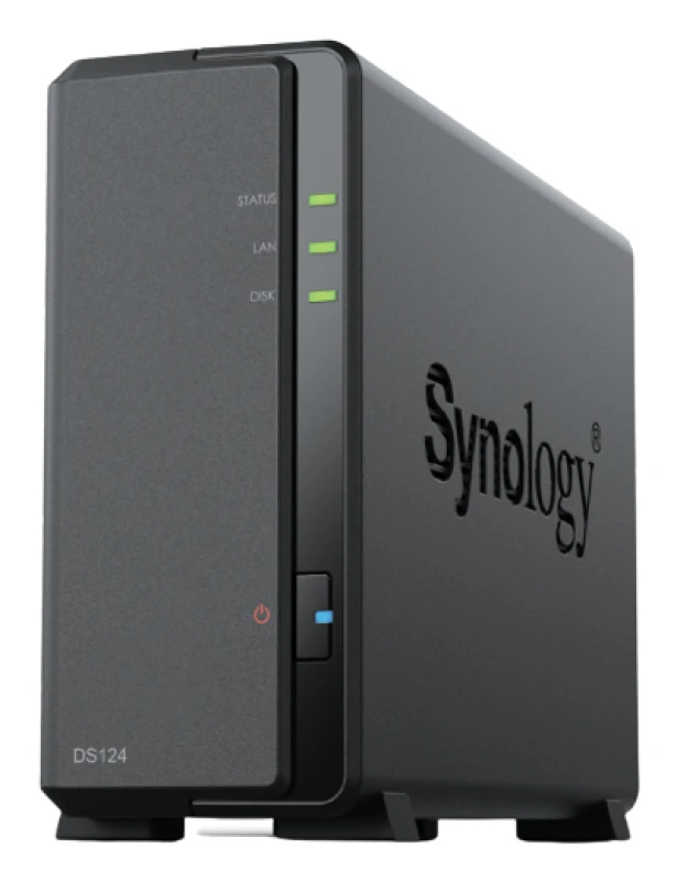 Image of Synology DiskStation DS124 NAS Desktop Realtek RTD1619B 1 GB DDR4 12 T