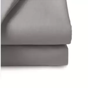 Image of Belledorm 200 Thread Count Fitted Sheet, King , Grey