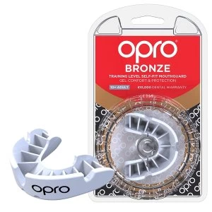 image of UFC Bronze Mouthguard by Opro White Adult