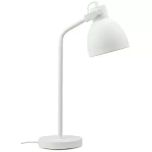 Image of Dyberg Larsen Coast Task Table Lamp Matt White