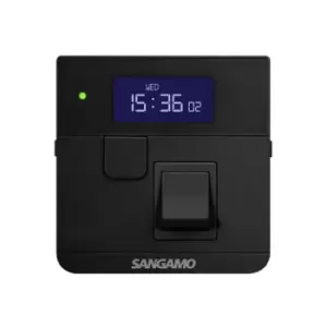 image of Sangamo Powersaver Plus Electronic 24 Hour Fused Boost Controller Black - PSPSF24B