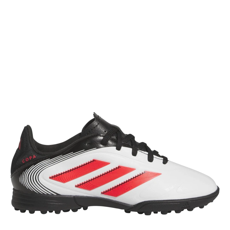 Image of adidas Kids Copa Pure 3 League Astro Turf Football Boots White/Red/Black unisex 1 (33)