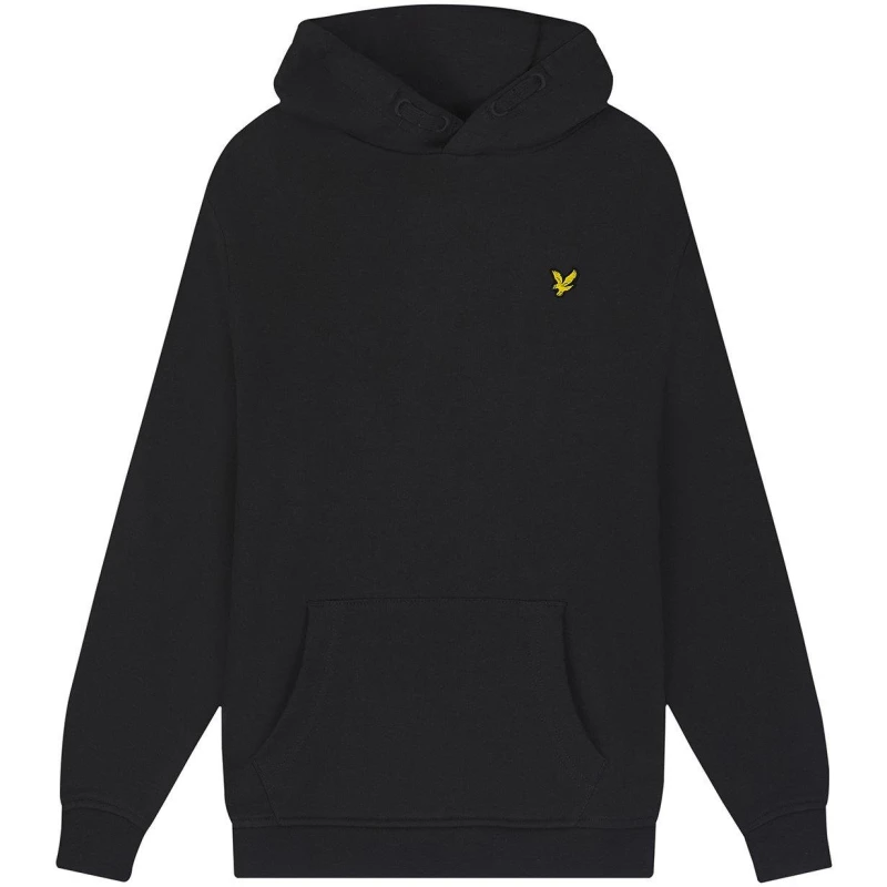 Image of Lyle and Scott Classic Hoodie Juniors - Black 10 - 11 Years