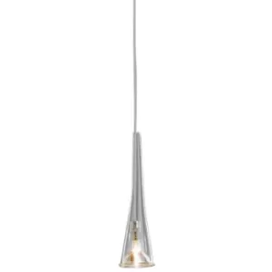 image of Linea Verdace Ice Slim Pendant Ceiling Lights Satin Nickel