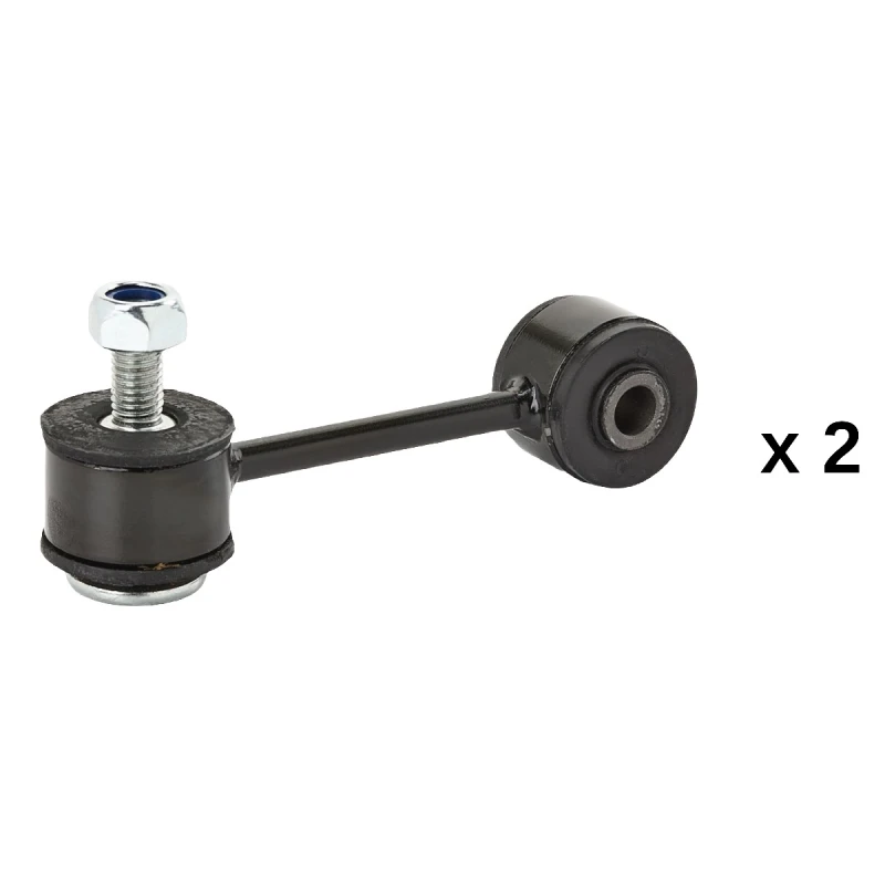 Image of RIDEX PLUS 2067R0024P Anti-roll Bar Stabiliser Kit Front Axle, with nuts, with bolts/screws Anti-roll Bar Stabiliser Kit (2067)