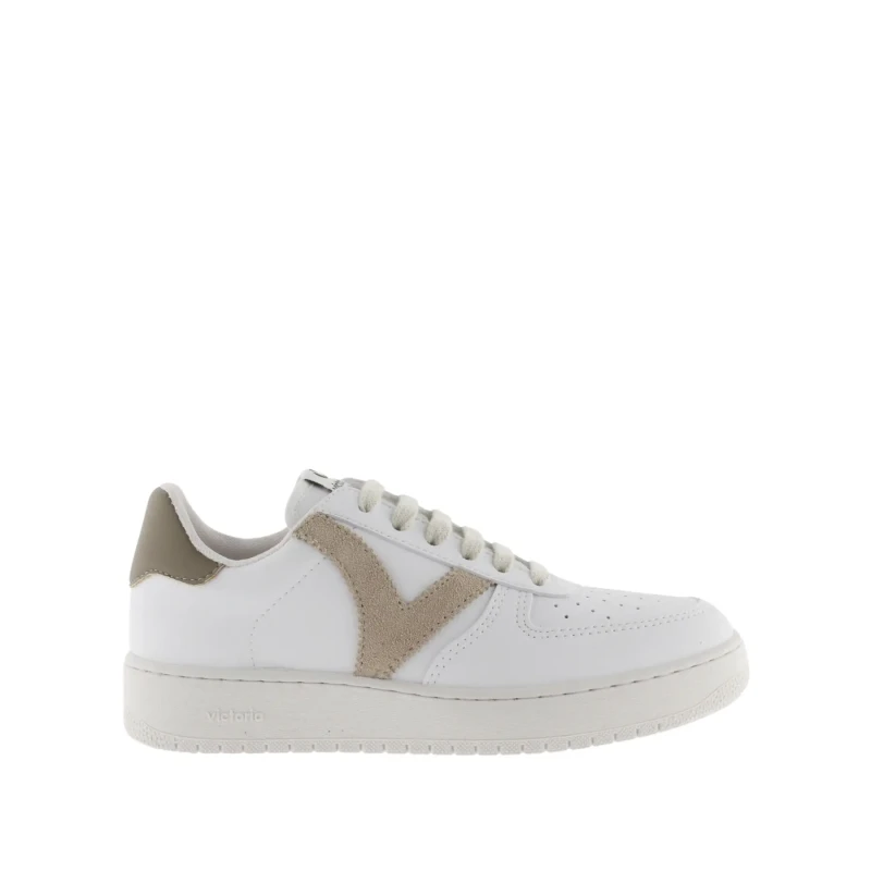 Image of Victoria Womens Trainers Victoria madrid efecto piel & serraje Marron Female 36